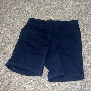 Jcrew Chino Shorts Navy